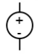 Power Supply Symbol DC